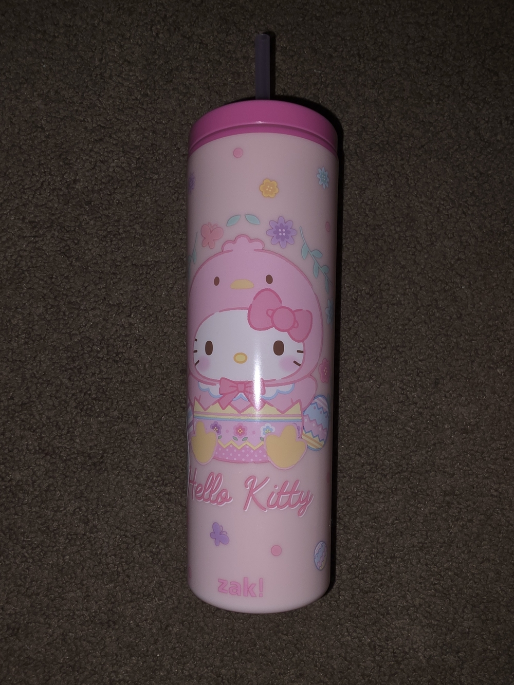 Hello Kitty Pink Insulated Kids Tumbler with Straw - Zak!